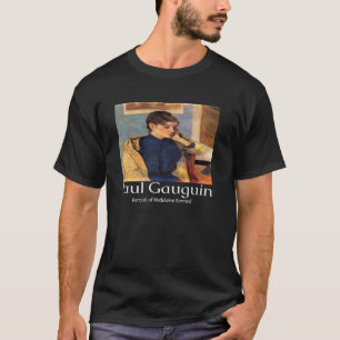 Camiseta Retrato de Paul Gauguin de Madeleine Bernard Arte 