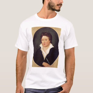 Camiseta Retrato de Percy Bysshe Shelley, 1819
