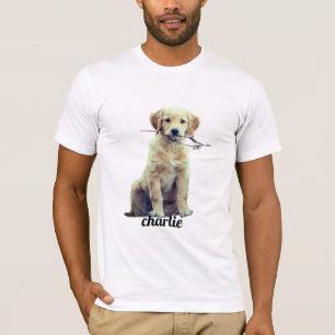 Camiseta Retrato de Pet Personalizado Cat Pai de Cão Mãe Pr