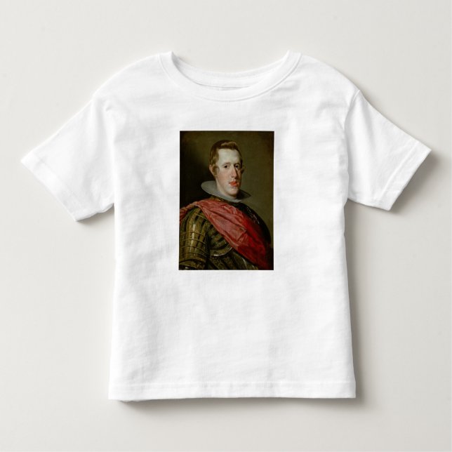 Camiseta Retrato de Philip IV na armadura, 1628 (Frente)