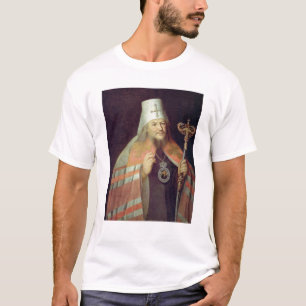 Camiseta Retrato de Plato II, metropolita de Moscovo