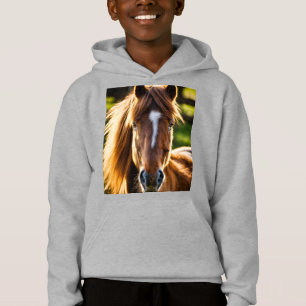 Camiseta Retrato de Pônei Shetland – Frontal 6K Fotorealist