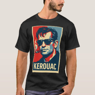 Camiseta Retrato de Rebelde Jack Kerouac