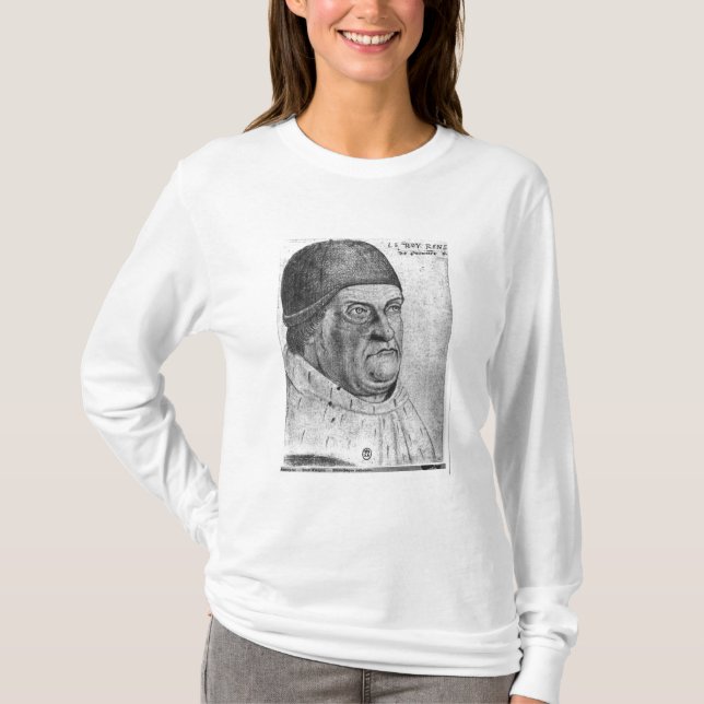 Camiseta Retrato de Rene mim duque de Anjou (Frente)