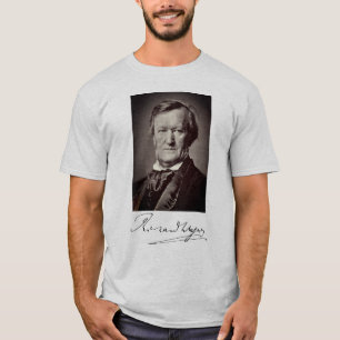 Camiseta Retrato de Richard Wagner