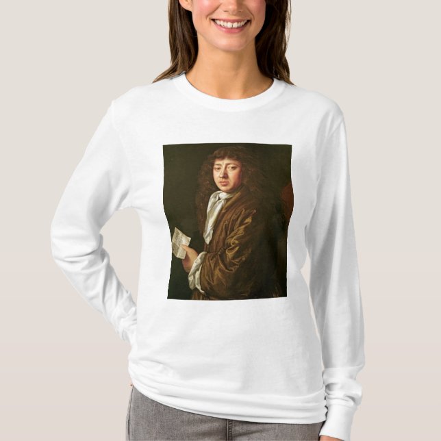 Camiseta Retrato de Samuel Pepys 1666 (Frente)