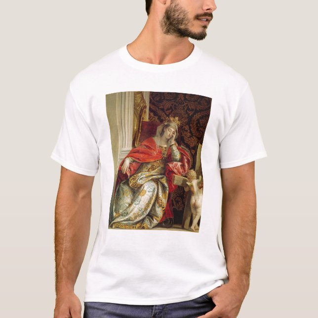 Camiseta Retrato de Santa Helena (Frente)