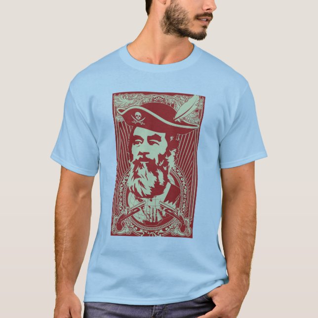 Camiseta Retrato de Sassam Hussein (Frente)