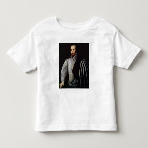 Camiseta Retrato de Sir Walter Raleigh 1588