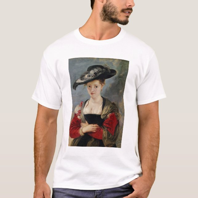 Camiseta Retrato de Susanna Lunden (?) (balde de Le Chapéu (Frente)