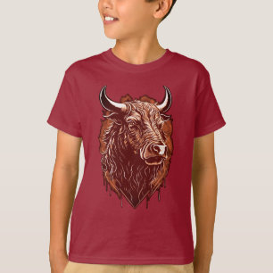 Camiseta Retrato de Touro