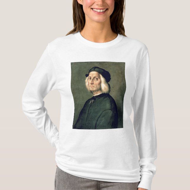 Camiseta Retrato de um ancião (Frente)