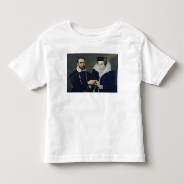 Camiseta Retrato de um casal (Frente)