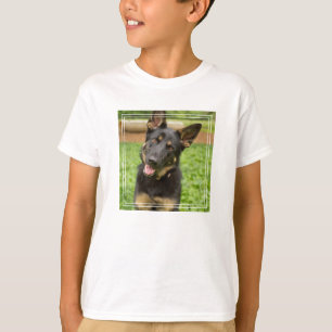 Camiseta Retrato de um German shepherd