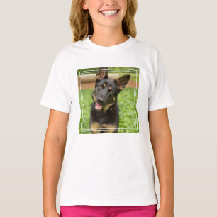 Camiseta Retrato de um German shepherd