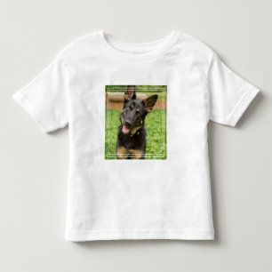 Camiseta Retrato de um German shepherd