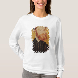Camiseta Retrato de um homem com cabelo louro