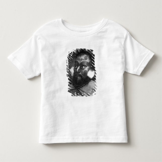 Camiseta Retrato de um Homem da Nova Zelândia (Frente)