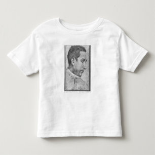 Camiseta Retrato de um jovem