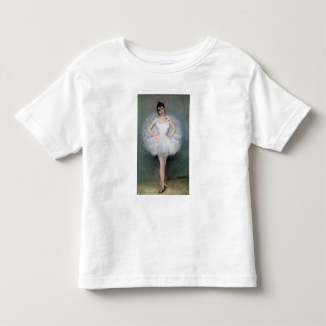 Camiseta Retrato de uma bailarina nova (Frente)
