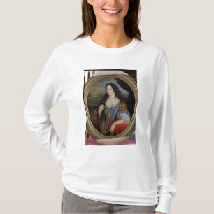 Camiseta Retrato de uma mulher instruída desconhecida na