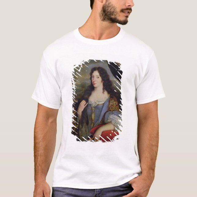 Camiseta Retrato de uma mulher instruída desconhecida na (Frente)