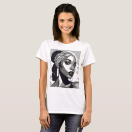 Camiseta Retrato de uma mulher negra
