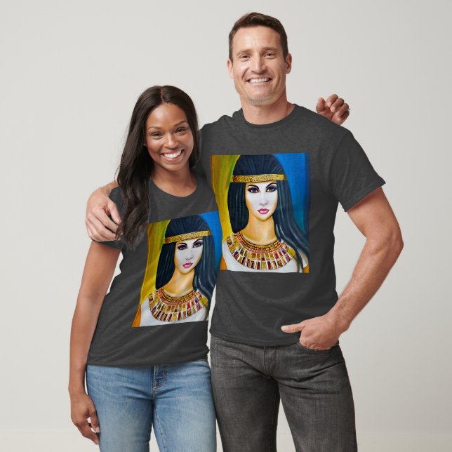 Camiseta Retrato de uma Princesa Egípcia (Unissex)