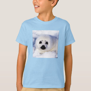 Camiseta Retrato de uma Pup Harp Seal
