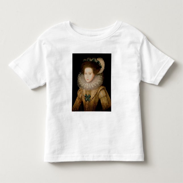 Camiseta Retrato de uma Senhora, possivelmente Mary Rainha  (Frente)