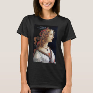 Camiseta Retrato de uma Senhora, Sandro Botticelli