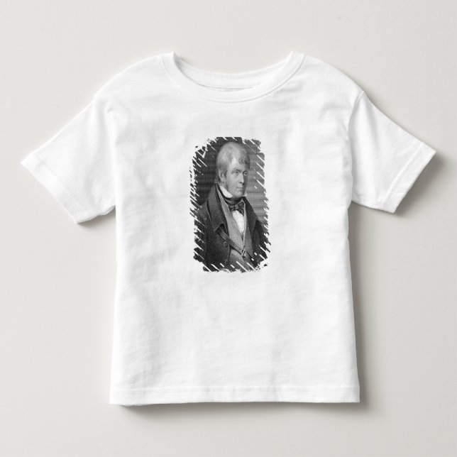 Camiseta Retrato de Walter Scott (Frente)
