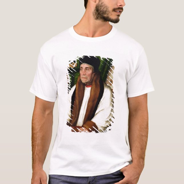 Camiseta Retrato de William Warham (Frente)