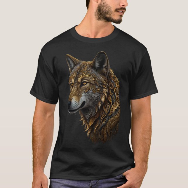 CAMISETA RETRATO DE WOLF (Frente)
