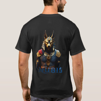 Camiseta Retrato deus de Anubis, estilo de arte de Nft