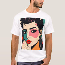 Retrato do abstrato Punk