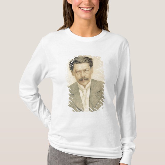 Camiseta Retrato do compositor Anton Arensky (Frente)