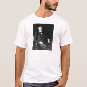 Camiseta Retrato do filantropo Andrew Carnegie