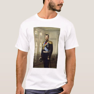 Camiseta Retrato do imperador Nicholas II, 1900
