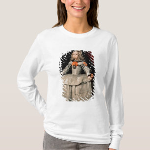 Camiseta Retrato do Infanta Margarita envelhecida cinco