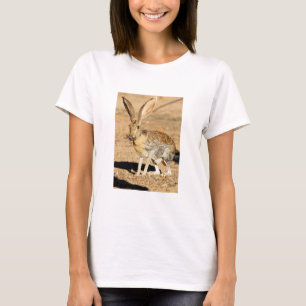 Camiseta Retrato do lebre-pronghorn, Arizona