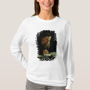 Camiseta Retrato do lev Tolstoy