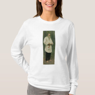 Camiseta Retrato do lev Tolstoy 1901