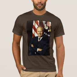 Camiseta Retrato do Presidente dos EUA Gerald Rudolph Ford 