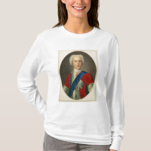 Camiseta Retrato do príncipe Charles Edward
