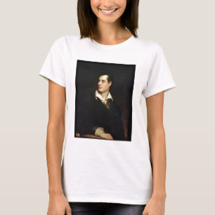 Camiseta Retrato do senhor Byron (1788-1824) (óleo em