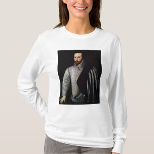 Camiseta Retrato do senhor Walter Raleigh 1588