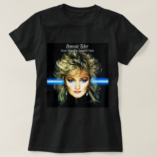 Camiseta Retrato do Sunset Funny Eclipse Singer Rock 80 (Frente do Design)