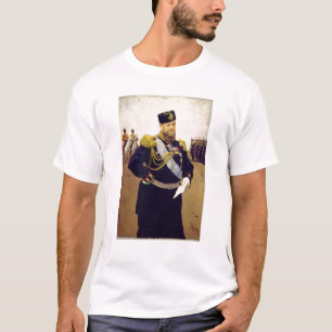 Camiseta Retrato do Tsar Alexander III, 1900