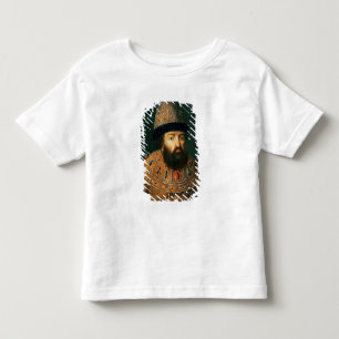 Camiseta Retrato do Tsar Alexei mim Mihailovitch